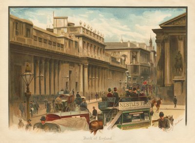 Banco de Inglaterra, Londres - finales del siglo XIX de Unbekannter Künstler