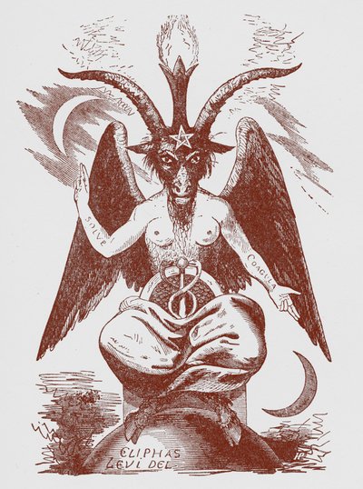 Baphomet de Unbekannter Künstler