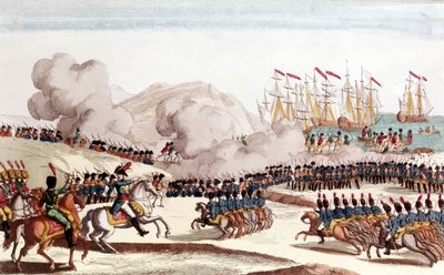 Batalla de La Coruña 16 de enero de Unbekannter Künstler