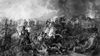 Batalla de Waterloo de Unbekannter Künstler
