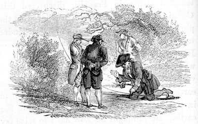 Benjamin Franklin durante un experimento eléctrico de Unbekannter Künstler
