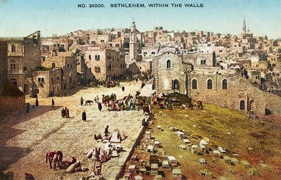 Belén, principios del siglo XX (postal) de Unbekannter Künstler