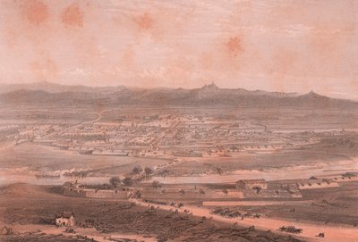 Vista aérea de Alessandria, Piamonte de William M. Timlin