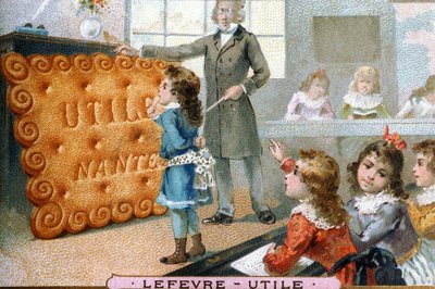 Biscuit Lu Nantes - Loira Atlántico N* 205 - Nantes - Museo de Artes Decorativas - Exposición “Biscuiterie Nantaise” de Unbekannt