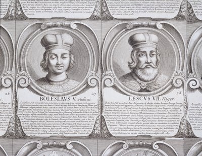 Boleslaw V, el Casto, y Leszek II, el Negro, no. 27 y 28 de 