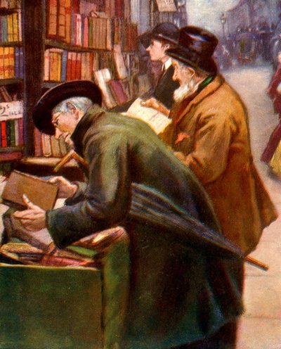 Bookstall, Londres de Unbekannter Künstler