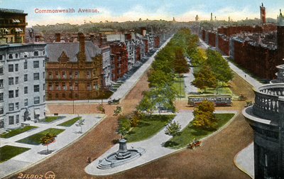 Boston: Avenida Commonwealth de Unbekannter Künstler