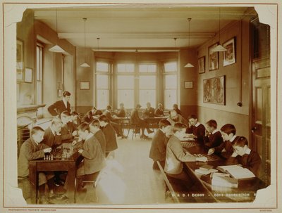 Sala de Recreación de Niños en la Institución de Sordos y Mudos, Derby de Unbekannt