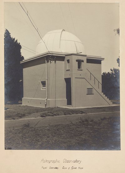 Edificio y cúpula para el Telescopio Astrográfico de Unbekannt