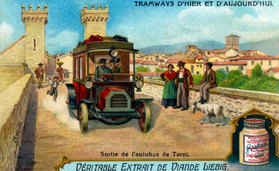 Autobús con salida de Terni de Unbekannter Künstler