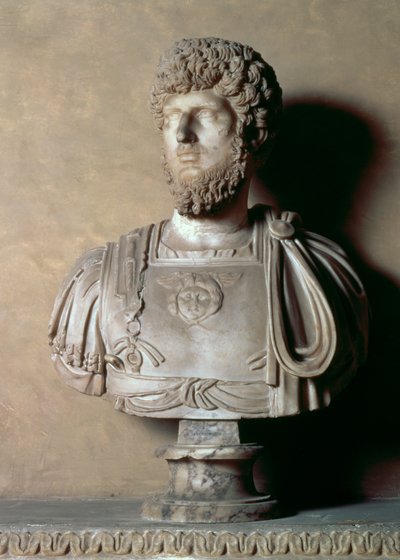 Busto de Lucio Aurelio Vero, romano, siglo II de Unbekannt