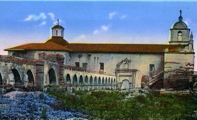 California: Arcos de la Misión de San Luis Rey de Unbekannter Künstler