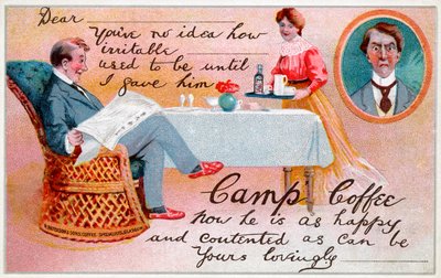 Camp Coffee - anuncio, c. 1920 de Unbekannter Künstler