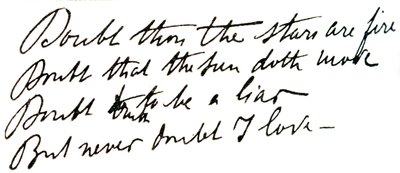 Diario de Alfred Dreyfus, cita de Hamlet (grabado) de Unbekannt