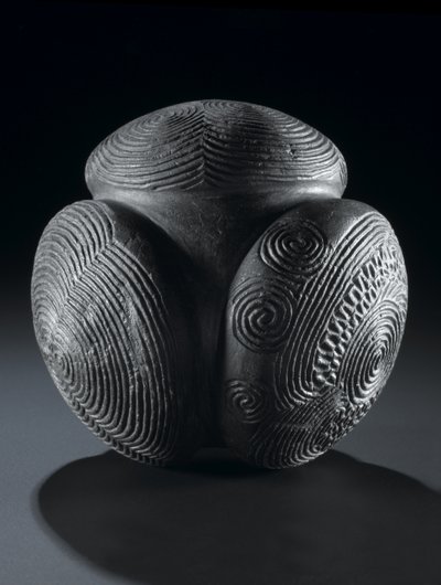 Bola tallada de Glass Hill, Towie, Aberdeenshire, Neolítico, c.3000 a.C. de Unbekannt