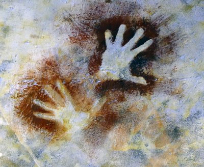 Pinturas rupestres encontradas en la Cueva de Altamira (foto) de Leopold Blonder
