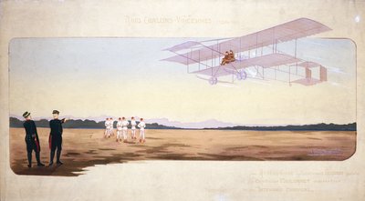 Carrera aérea Chalons-Vincennes, Francia, 9 de junio de 1910 de Unbekannt