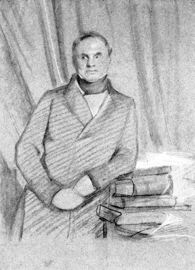 Charles Babbage, matemático británico y pionero de la computación de Unbekannt