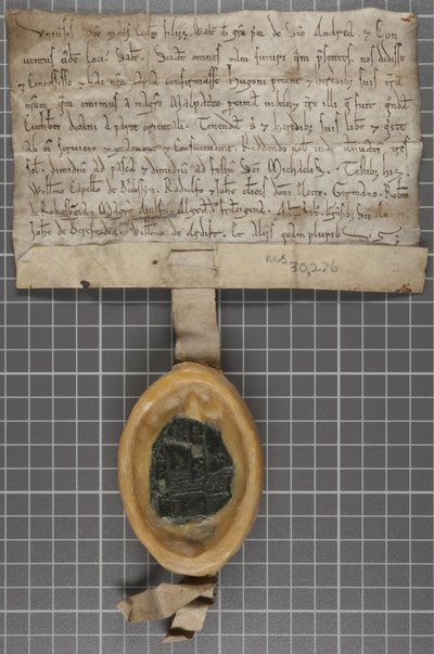 Carta de Walter, Prior de San Andrés de Unbekannt