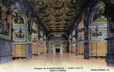 Chateau de Fontainebleau: galería de Enrique II de William M. Timlin