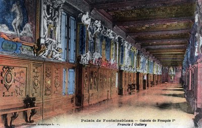 Chateau de Fontainebleau: galería de Francisco I de William M. Timlin