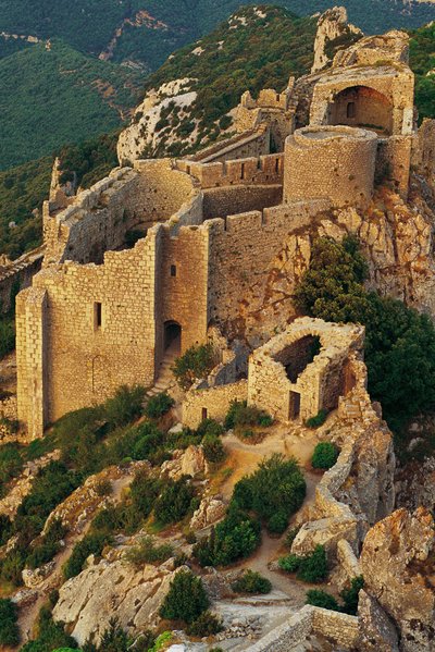 Chateau de Peyrepertuse (Duilhac de Unbekannter Künstler