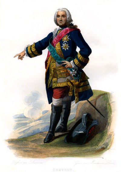 Chevert de Unbekannter Künstler