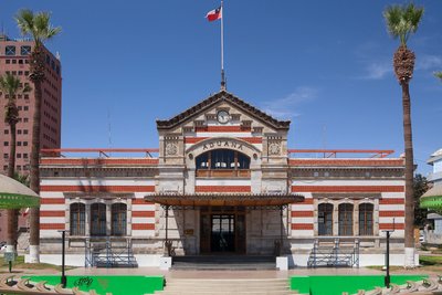 Chile, ciudad de Arica, Casa de la Cultura (Aduana), centro de exposiciones diseñado por Gustave Eiffel de Unbekannt