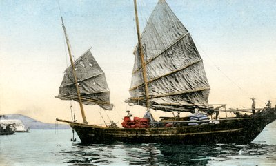 Barco junco chino de Unbekannter Künstler