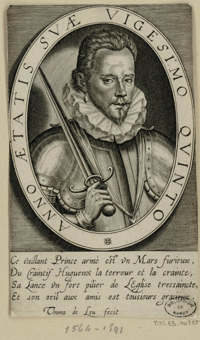 Claude de Lorraine, caballero de Aumale de Unbekannter Künstler