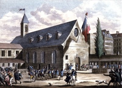 Clausura del Club des Jacobins, París de Unbekannter Künstler