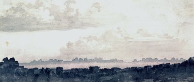 Estudio de nubes de Luke Howard, c 1808-1811 de Unbekannter Künstler