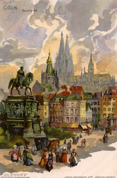Colonia, Alemania, principios del siglo XX de Unbekannter Künstler