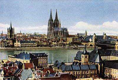Colonia: catedral y ciudad de Unbekannter Künstler