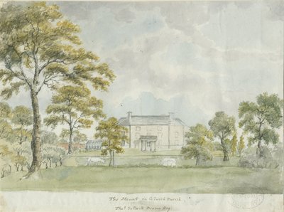 Colwich - The Mount: acuarela, nd [?finales del siglo XVIII] de Unbekannt