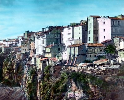 Constantina es la tercera ciudad más grande de Argelia después de Argel y Orán, c.1920s de Unbekannter Künstler