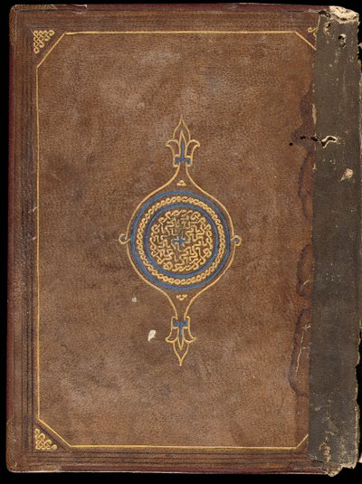 Cubierta de un Corán Kufic casi completo, África del Norte o Cercano Oriente, principios del siglo X de Unbekannt