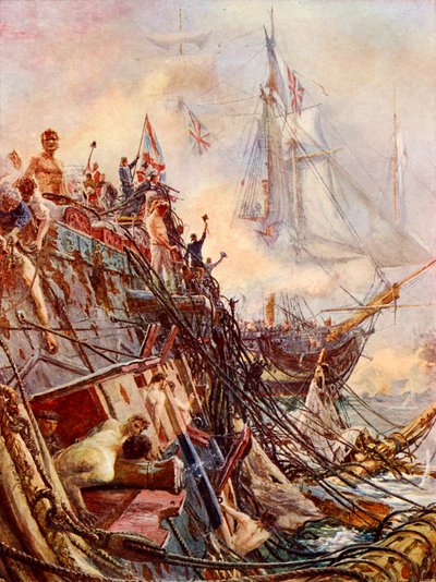 Crippled but Unconquered" de W L Wyllie de Unbekannter Künstler