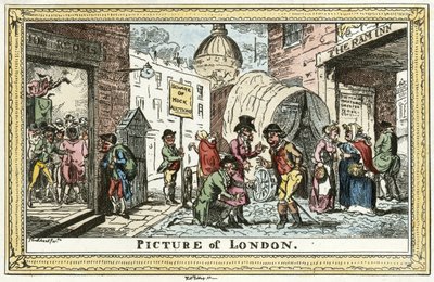 Cruikshank - Imagen de Londres de Unbekannter Künstler