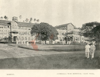 Hospital de guerra de Cumballa , c1900s (foto) de Unbekannter Künstler