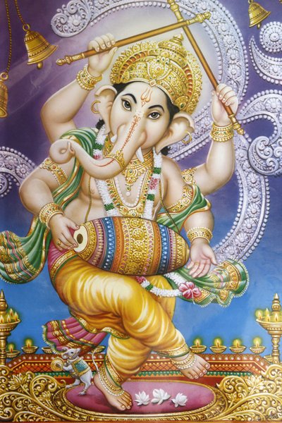 Imagen de Ganesh danzante, Rishikesh, India de Unbekannt