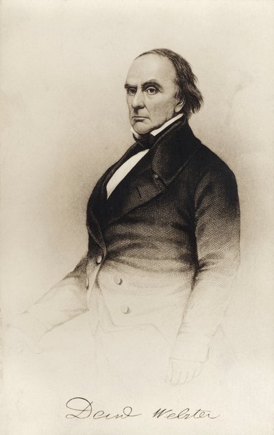 Daniel Webster - retrato de Unbekannter Künstler