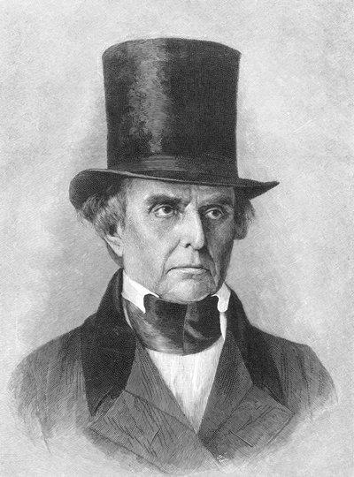 Daniel Webster, político estadounidense (foto en blanco y negro) de Unbekannt