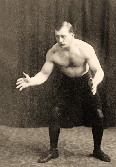 Luchador danés Carl Nelson de Unbekannt