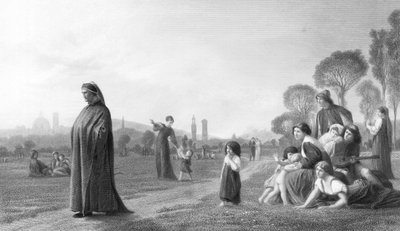 Dante en Florencia de Unbekannt