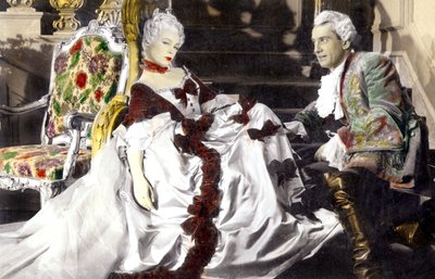 Dany Robin y Daniel Ceccaldi en Frou Frou de Unbekannter Künstler