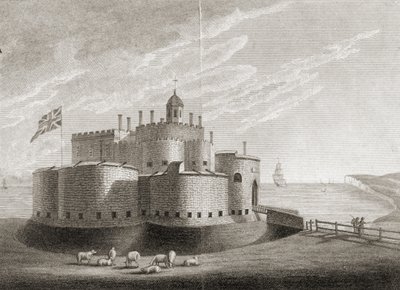 Castillo de Deal (grabado) de Unbekannter Künstler