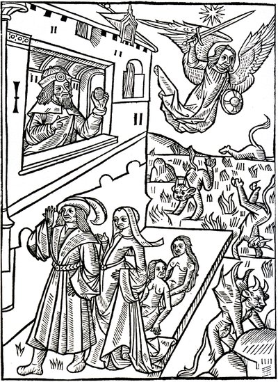 Los demonios son perseguidos por el Arcángel San Miguel, mientras los humanos continúan con sus actividades de Alec Hunter