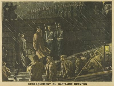 Desembarco de Dreyfus, 9 de julio de 1899 de Unbekannt