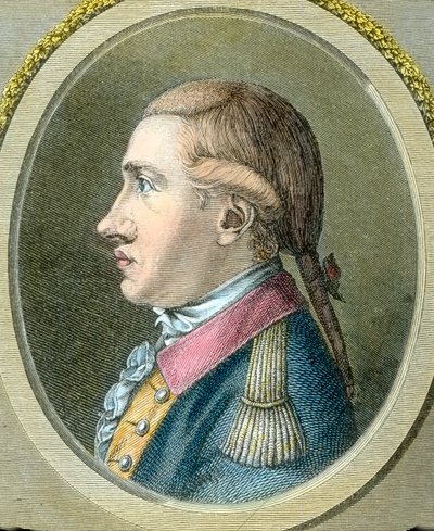 Duque Carlos Augusto de Sajonia-Weimar-Eisenach de Unbekannter Künstler